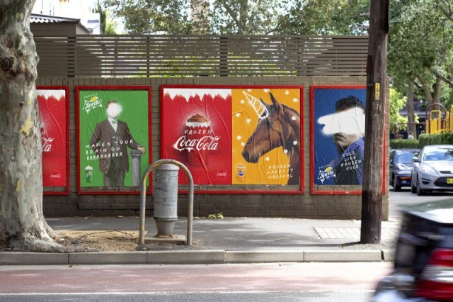 Sydney studio Landor helps Coca Cola to cool down Australia's summer with a frozen rebrand