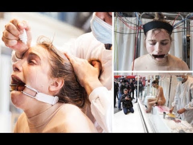 Artist Gets Tortured Like an Animal to Raise Awareness for Animal Testing in Cosmetics Testing