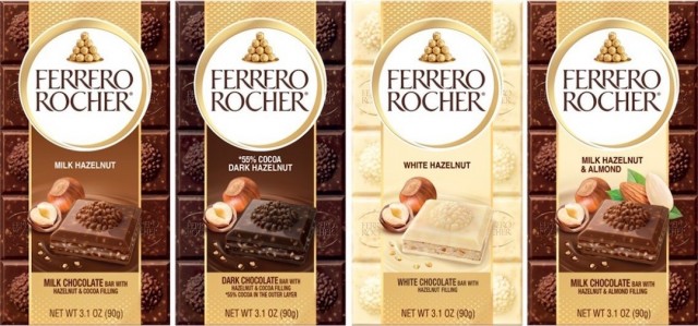 Ferrero Rocher Rethinks Iconic Gold-Wrapped Spheres As Premium Chocolate Bars - DesignTAXI.com