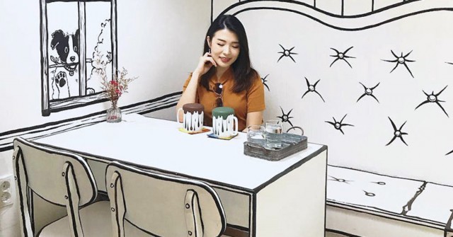 This Korean Café Makes Visitors Feel Like They’ve Stepped Into a Cartoon