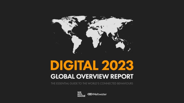 Digital 2023: Global Overview Digital Report