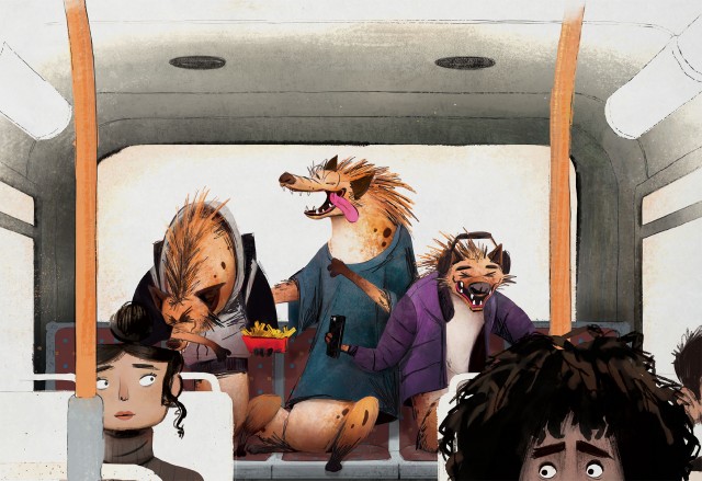 Artful Ads Remind Brits Not to Act Like Animals on Mass Transit