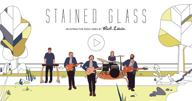 Stained Glass Music Video Experience by Real Estate.